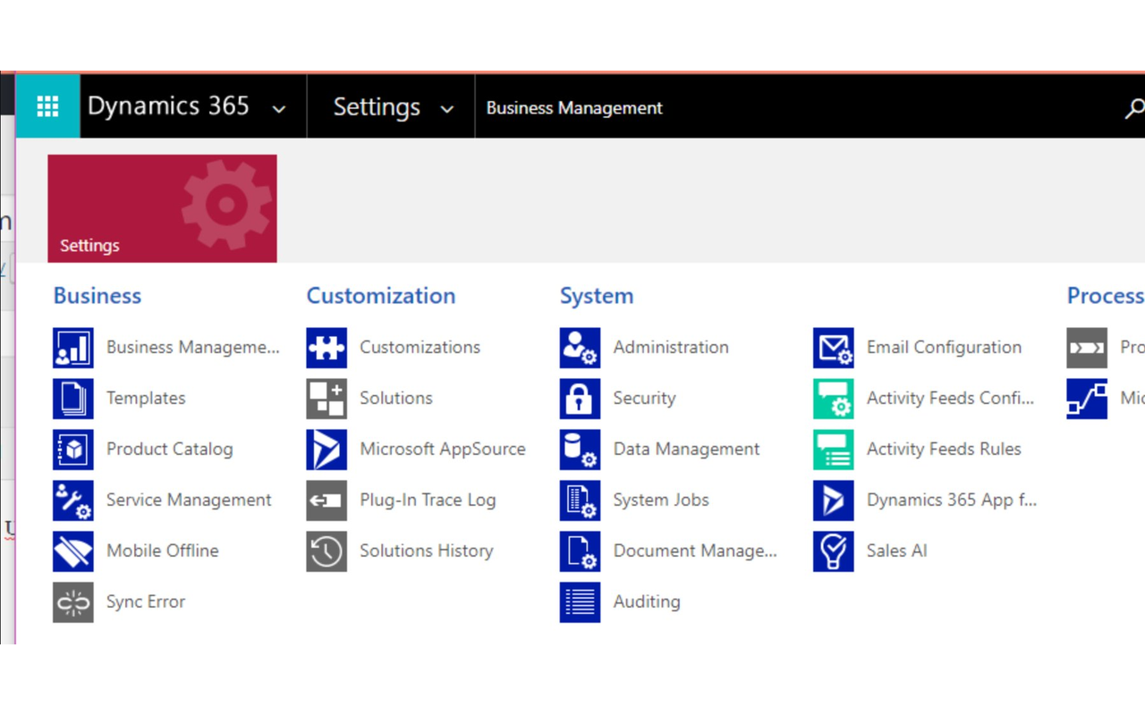 Setup and configuration