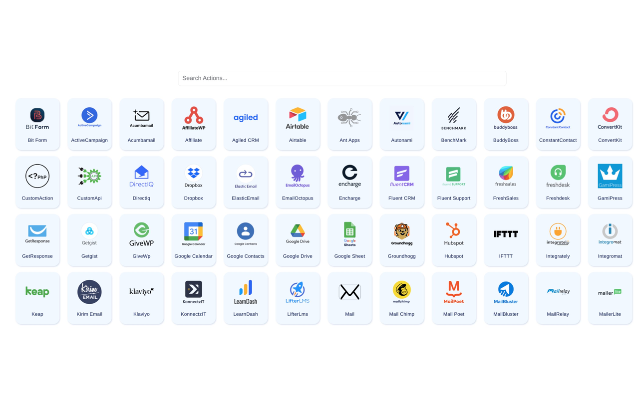 Integrations and automation